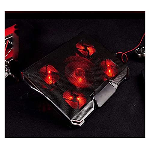 Notebook Cooling Pad para 12-17.3 pulgadas con 5 ventiladores LED miniatura 3
