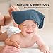 6-Pack Baby Washcloths - Soft Absorbent Viscose from Bamboo Wash Cloths for Babies, Kids, Toddlers, Infant, Newborn Bath Towels, Gentle on Sensitive Skin, 10x10 Reusable Face Towels (Depths)