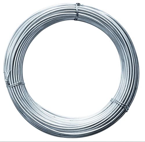 (0.8mm Stainless) 304 Stainless Steel Wire 32ft (10m) Flexible Craft Wire for Jewelry Making Sculpting Bonsai Training DIY Art Beading Garden Tying & Handcraft Projects