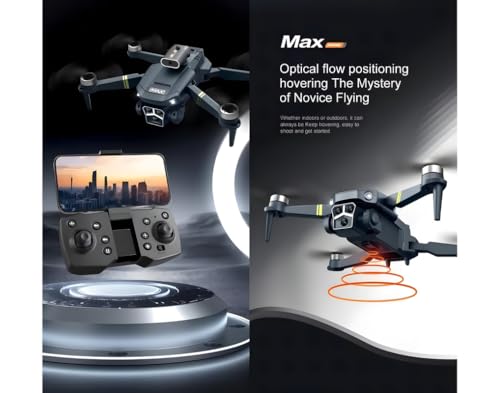Image of Drone with 4k Camera Foldable 1080P HD Drone with FPV Live Video, Smart Gestures Selfie, Altitude Hold, One Key Take Off /Landing, 3D Flips for Kids and Adults.
