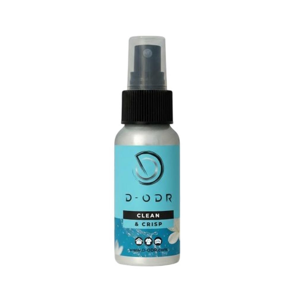 Vastu D-ODR Odour Eliminator Spray - Professional Grade Neutralising Formula - Essential Oil Based - Fast Acting Mist Application (Clean & Crisp)