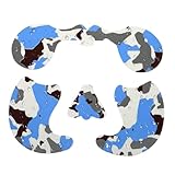Funda para la cara de esquí - Parche facial ajustable de algodón y spandex | Etiqueta engomada anticongelante a prueba de viento con diseño transpirable, parche facial para en hielo, escalada y