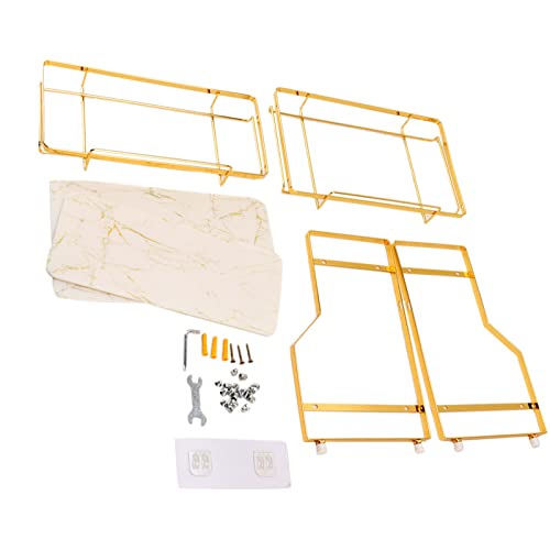 Support pour chambre à coucher et cuisine : rangement mural d'angle grande capacité