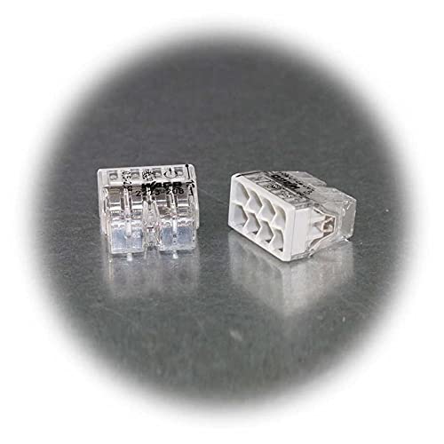 100 Morsetti a innesto compatto WAGO 8x 0,5-2,5 mm², grigio