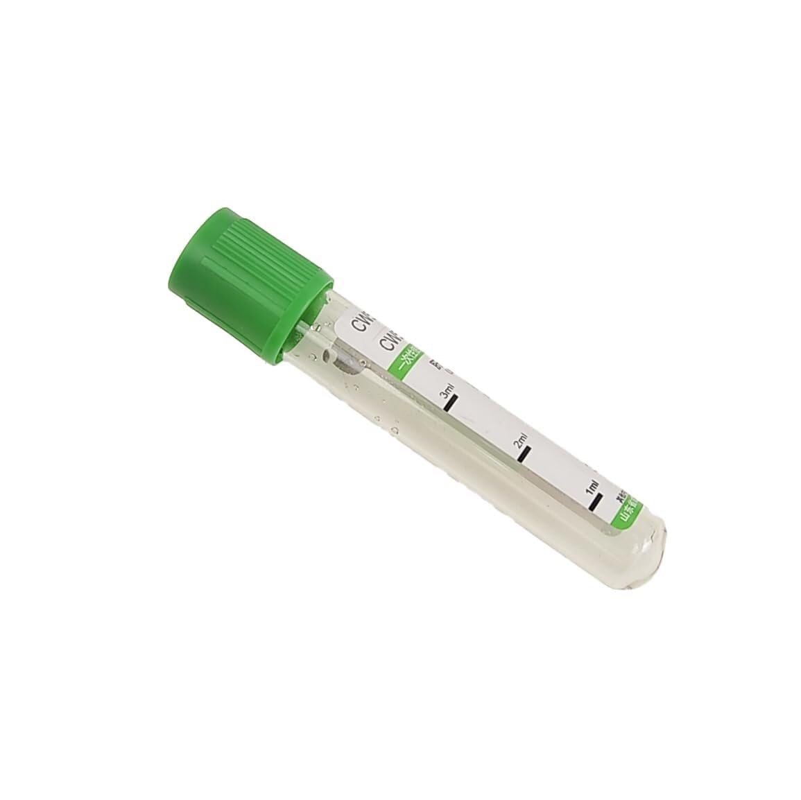 Tubos de recogida de sangre veterinaria, tubos de coagulación, sodio tamponado, 2 ml, paquete de 100