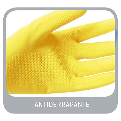 Luva Multiuso Foxlux – Látex – Antiderrapante – Tamanho P – CA 40.342 – Utilização Doméstica e Manut