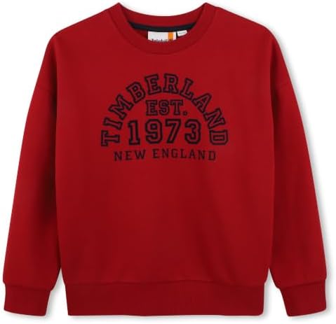 Timberland Boy's Sweatshirt Red, red, 4 Jahre