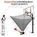 Efficraft Automatic Basketball Shooting Machine, Dual - Power Rechargeable/Plug - in Shooting Trainer, 2-in-1 Electric Basketball Rebounder Machine