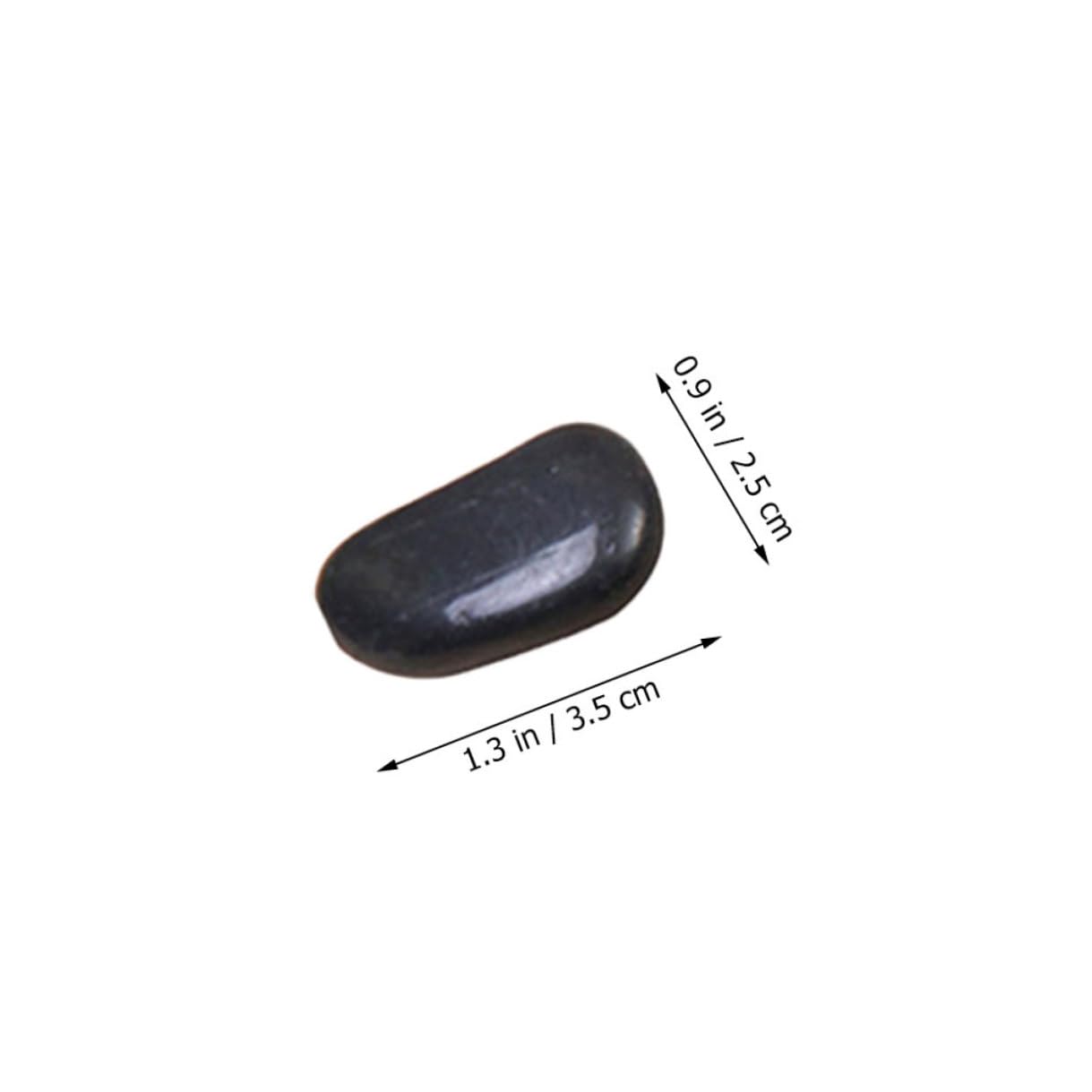 NOLITOY Piedras de Paisaje Naturales Negras 2-4 Cm para Decoración de Acuarios y Jardineras, Grava Decorativa para Macetas y Paisajismo, Guijarros Decorativos Resistentes para Exteriores