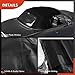 A-Premium Black Convertible Soft Top with Plastic Window Compatible with Mazda Miata 1990-2005 Convertible MA011332 MA13PC