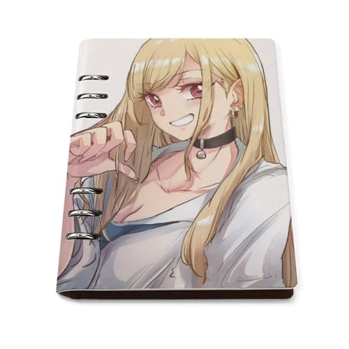 きせかえ人形は恋をする システム手帳 A5 日記帳 メモ帳 ビジネス かわいい 可愛い 防水 高級PUレザー ノート 6穴リング オフィス用品 文房具 入学 新学期 進学 卒業記念品 プレゼント ギフト 贈り物