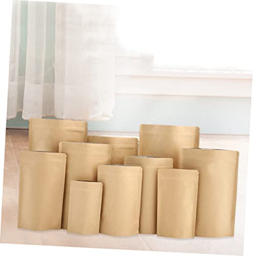 Bolsas de papel kraft a prueba de humedad para guardar té 50 unidades 6
