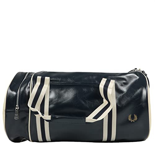 Fred Perry Classic Barrel Hombre Holdall Azul