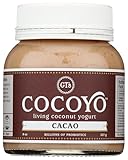GTS LIVING FOODS Organic Cacao Coconut Yogurt, 8 OZ