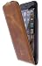Produktbild Burkley Handyhülle für iPhone 8 / iPhone 7 / iPhone SE 2020 Handytasche Hülle Schutzhülle Flip Case Cover mit Kartenfach (Antik Sattelbraun)