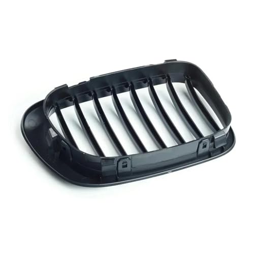 Parrilla delantera riñón negro brillante para BMW Serie 3 E46 2 puertas de 1998 a 2001 4