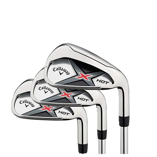 Callaway X HOT Iron Set, 5-9, PW, SW (7-piece), Graphite, Right-Handed, Women's Flex