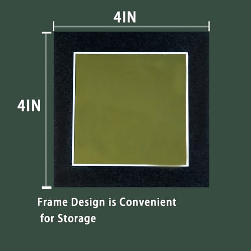 Image of 4 x 4 Inch Magnetic Field Viewing Film, Magnetic Field Viewer, Magnetic Flux Display, Magnet Pattern Detector, Scientific Project Teaching, Automatic and Reusable Recovery