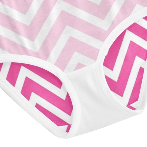 Girls' Underpants Kids Cotton Underwear Panties Briefs For Girl Age 2-8 Years Ripple Zigzag Geometric Shapes 5