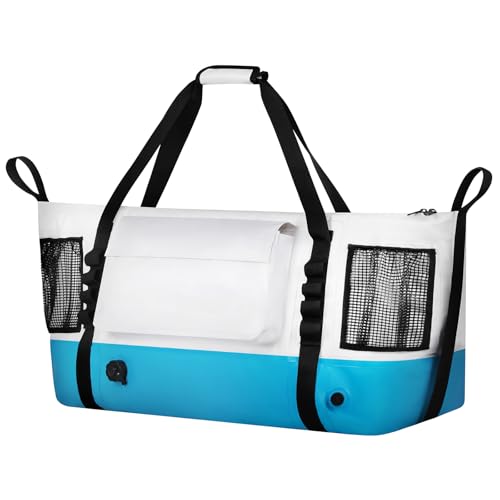 MORXPLOR Insulated Fish Cooler Kill Bag with Flat Bottom-25x17.5 40x16 60x20Inches Waterproof Fishing tackle Kill Cooler Bag