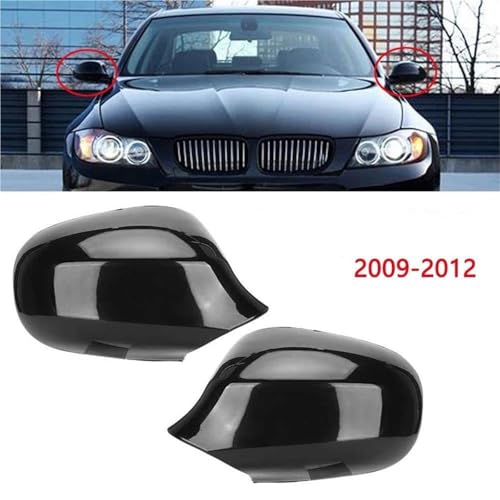 Couvercle de rétroviseur BMW E90 E91 2009 2010 2011 lot coques de rétroviseurs rechange - 4