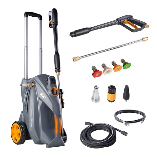 WAP Desobstruidora e Lavadora de Alta Pressão 5100 TURBO ULTRA, Intensivo, 550L/h, com Motor de Indução, 2500W 220V