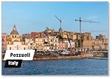 pozzuoli napoli centrale Magnete da frigo souvenir di alta qualità