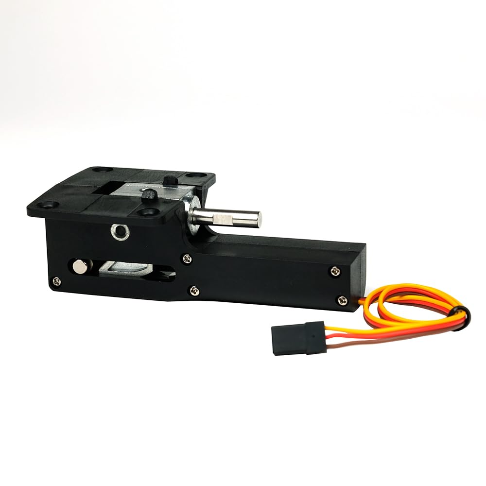 Tren de aterrizaje grande retráctil eléctrico sin servo principal/nariz de avión RC de 8kg for avión de 120CC modelo de ala fija Jet 7,4 V 20,6 kg(Main with Shaft)