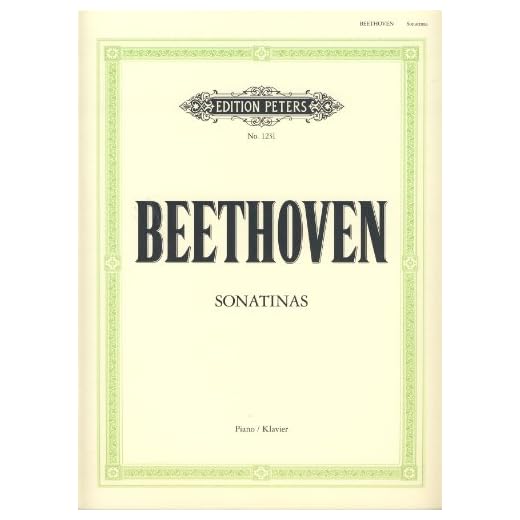 BEETHOVEN - Sonatinas (6) para Piano (Kohler/Ruthardt)
