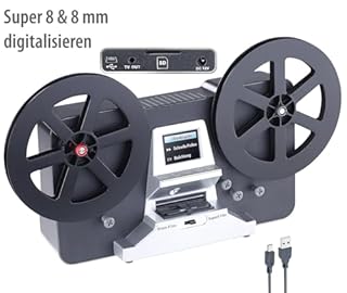 Somikon Scanner de pellicule pour Films 8 mm et Super 8