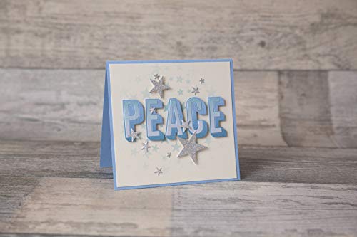 Sizzix Thinlits Die Set 26PK 664729 Alphanumeric Shadow Upper by Tim Holtz