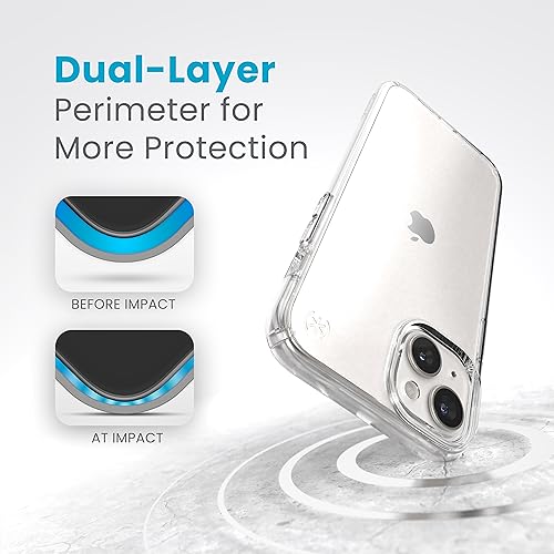 Image of Speck Presidio Perfect-Clear CASE for iPhone 14 Plus