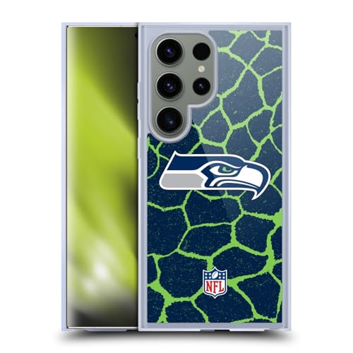 Coque Gel Seattle Seahawks Samsung S24 Ultra MagSafe au Design Artistique Épuré