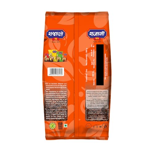 Image of RAJANI Premium Dust Tea Powder (500gm), Organic Kadak Chai Patti From The Fields Of Assam With Strong & Refreshing Aroma, Long Traditional Chai, No Flavors Added, CTC Process Black Tea