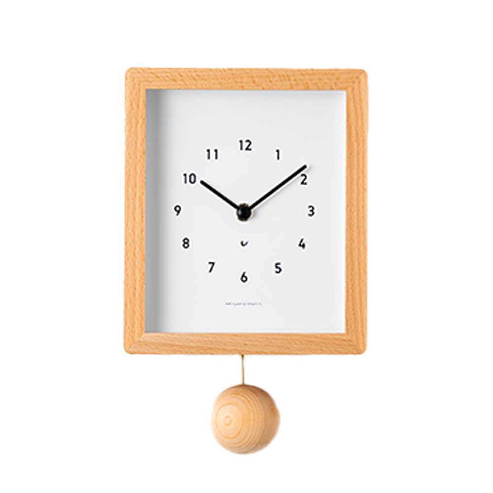 Amazon.com: INTERZERO Pendulum Clock Japanese Handcrafted Solid