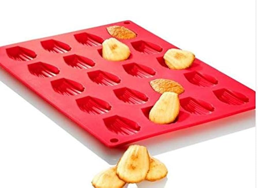 Amazon｜焼き型 シリコン型 フィナンシェ マドレーヌ 20個