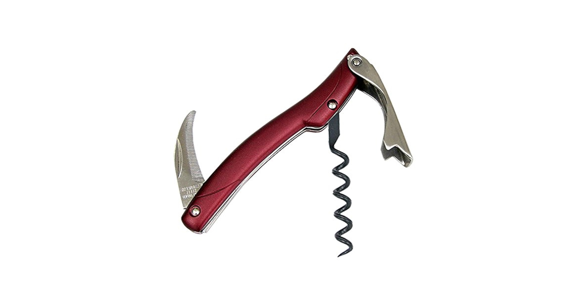 ATHRO ソムリエナイフ　ALーR レッド 日本製 ATHROソムリエナイフ ALシリーズ ワインレッド : 虹八