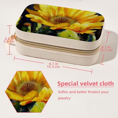Boîte à bijoux pour femmes et filles avec rangement double couche - 6