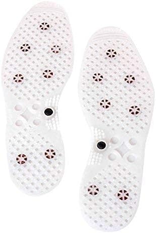 CuraFoot: First In Podiatic Care ยฎ Unisex Acupressure Magnetic Shoes Insole for Blood Circulation and Foot Massage
