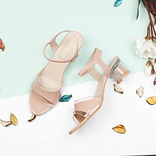 Image of Smart & Sleek Women Casual Block Heel Sandals