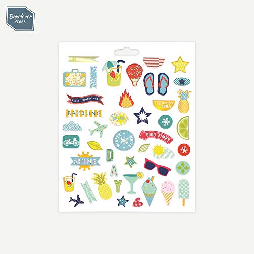 Set di adesivi per planner e scrapbook Busy Days