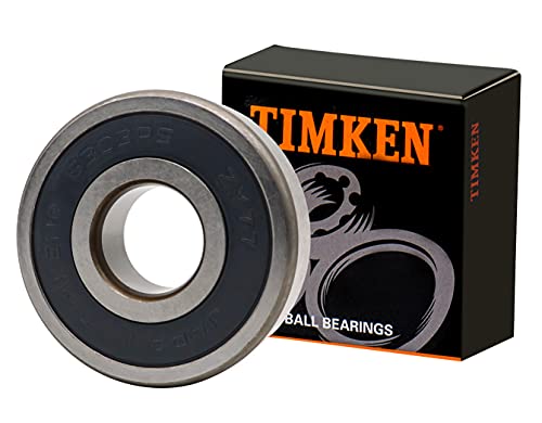 60% Off Discount TIMKEN 6303-2RS 4 Pcs Double Rubber Seal Bearings 17x47x14mm, Pre-Lubricated and Stable Performance and Cost Effective, Deep Groove Ball Bearings.