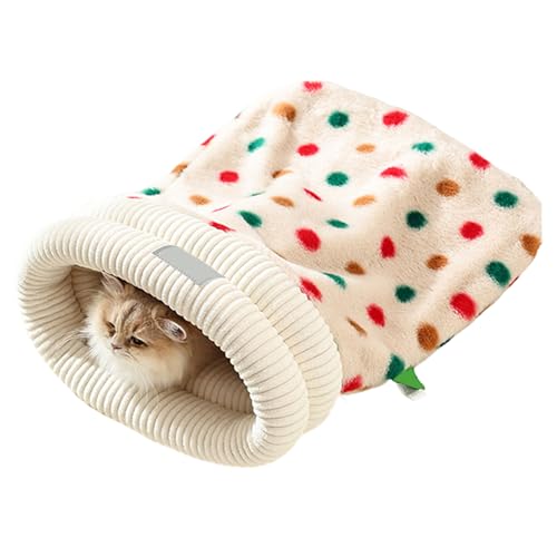 Cat Nest – Enclosed Sleeping Bag Bed, Winter Indoor Cave