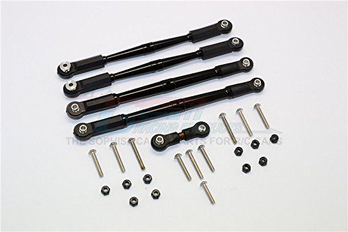 GPM Arrma Kraton / Outcast / Talion 6S BLX Upgrade Parts Aluminium Turnbuckles - 5Pcs Set Black