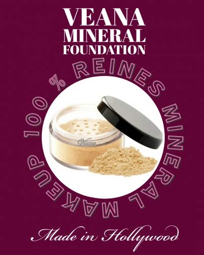 Mineral Make Up 9 g + Premium Bio olej z pestek moreli 100 ml, certyfikat DE-Öko + Kabuki 20 odcieni kolorystycznych, do skóry normalnej/suchej, Nuance Suede