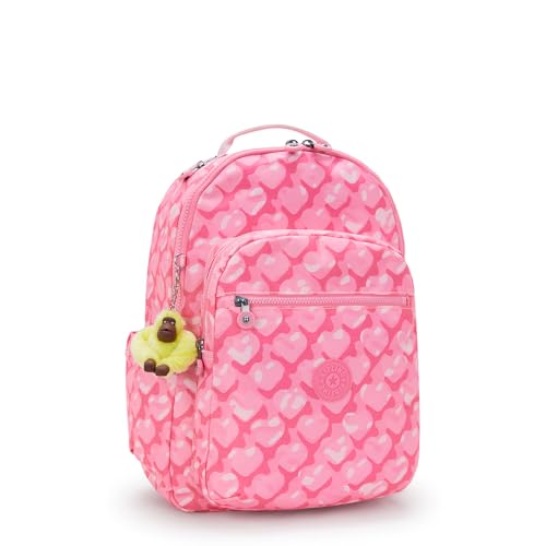 Image of Kipling Women's Seoul 15 inch Laptop Backpack, Durable, Roomy with Padded Shoulder Straps, Built-In Protective Sleeve