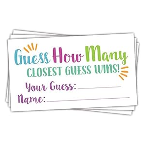 M&H Invites Schätzkarten Spiel für Partys