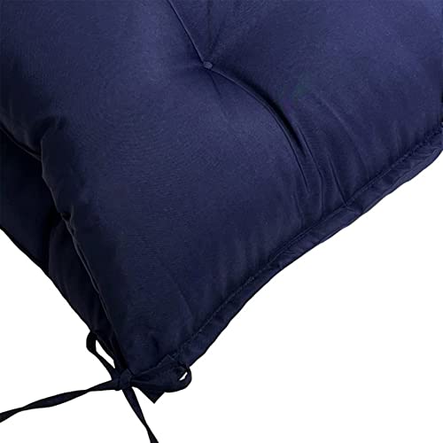 Coussin de banc d'extérieur imperméable avec dossier, matelas de balançoire de jardin