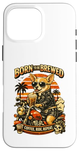 �o�C�N�ŃR�[�q�[�����ރ`���� DIGOR �X�}�z�P�[�X iPhone 16 Pro Max �p