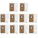 Jonikuper Paquete de 10 bolsas de recogida de polvo para Laresar para L6 Pro, para Ultenic para aspiradoras robot T10, bolsas de polvo de repuesto de alta calidad